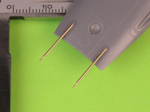 Master AM-48-173 Dassault Super Mystère B2 - Pitot Tubes (with resin mounts) and Angle Of Attack Probes 1/48 – obrázek 5