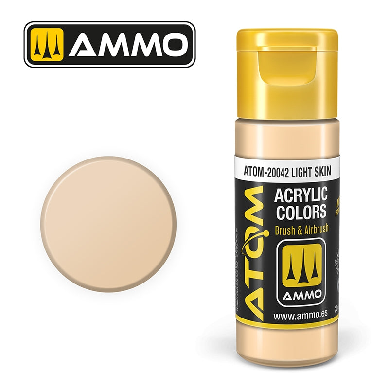 Ampoil Mig Jimenez 20042 ATOM COLOR Peau claire 20 ml