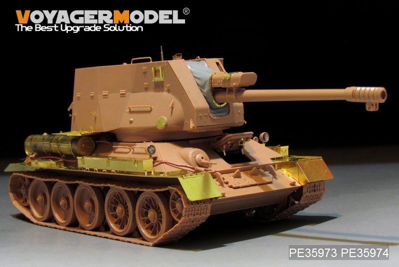 Voyager Model PE35973 Egyptain T-34/122 SPG Basic For RFM 5013 1/35 – image 4