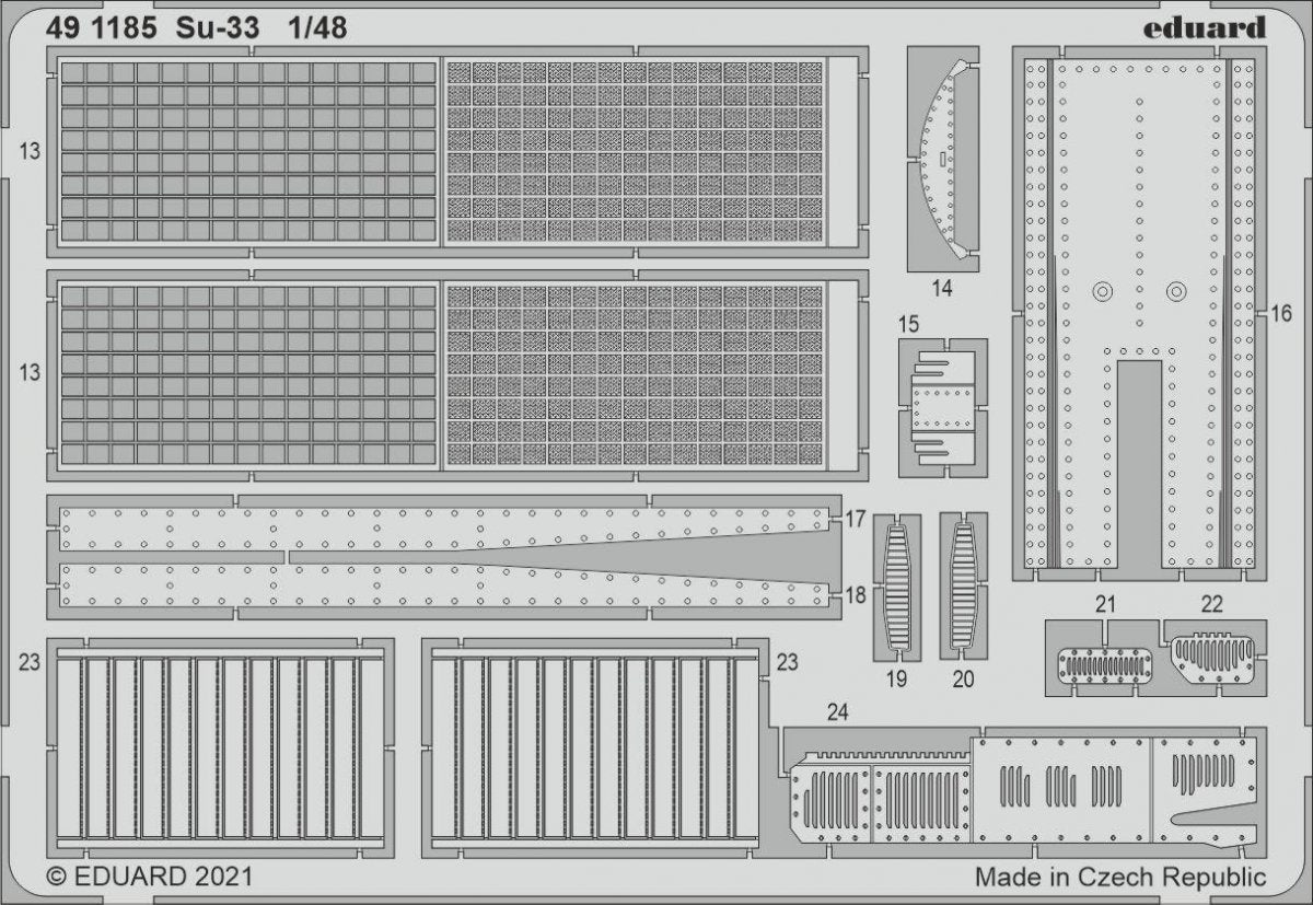 Eduard 491185 Su-33 MINIBASE 1/48 – imagen 2