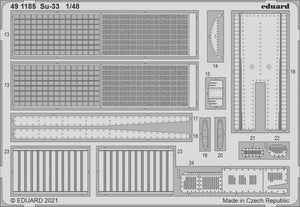 Eduard 491185 Su-33 MINIBASE 1/48 – imagen 2