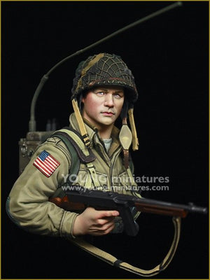 Young Miniatures YM1885 US Airborne Radio Operator CARENTAN 1944 1/10 – Bild 6
