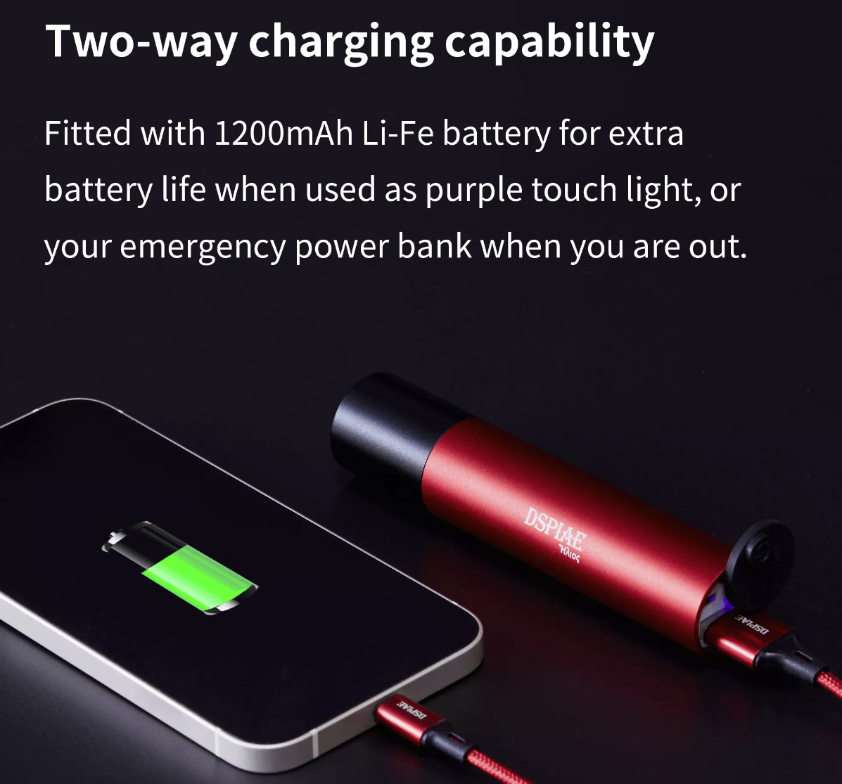 DSPIAE UV-T 365nm Ultraviolet Light Torch – image 3