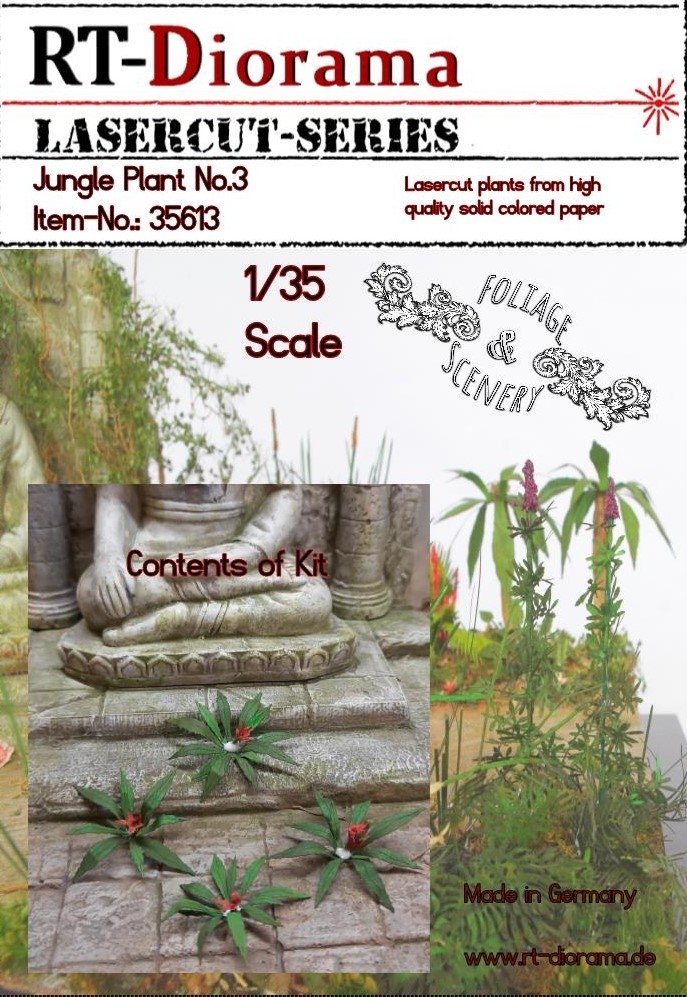 RT-Diorama 35613 Plante de la jungle n° 3 1/35