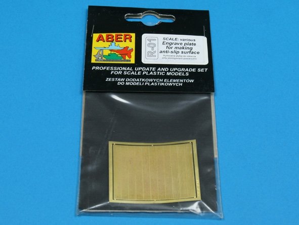 Aber R-01 Engrave plate for making anti-slip surfaces – Bild 3