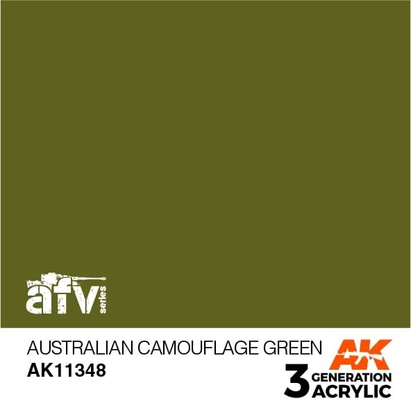 AK Interactive AK11348 Camouflage australien vert 17 ml