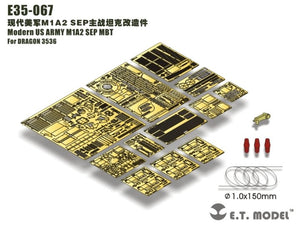 ET Model E35-067 Modern US ARMY M1A2 SEP MBT (For DRAGON 3536) (1/35)