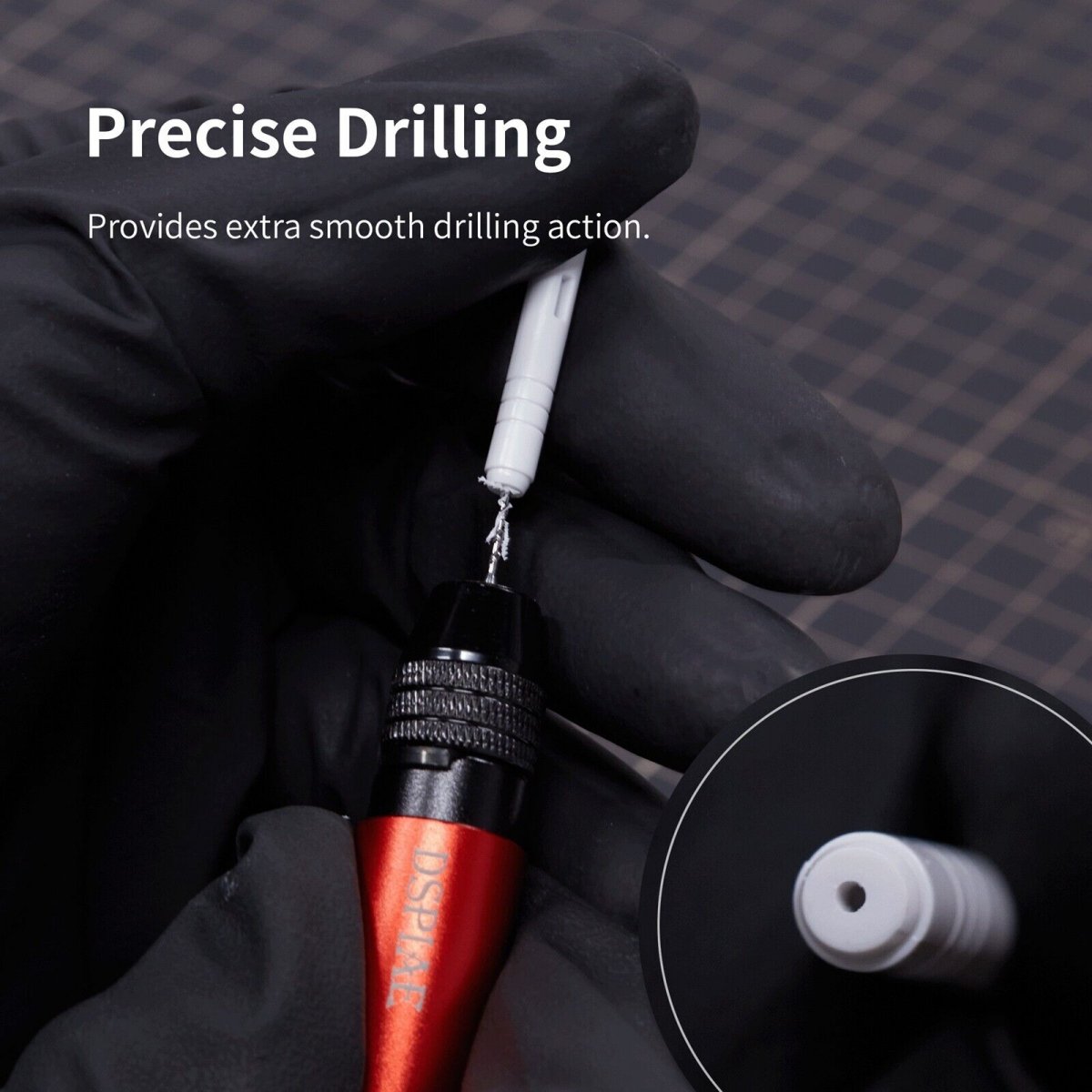 DSPIAE AT-VHDS Aluminum Alloy Hand Drill 0.3-3.2mm / wiertarka z wiertłami – zdjęcie 7