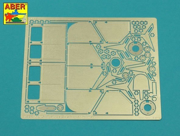 Aber 16142 Tiger I,E Tunisian with 501 Abt. - Rear Fenders 1/16