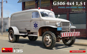 MiniArt 38083 G506 4х4 1.5 t PANEL DELIVERY TRUCK 1/35