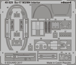Eduard 49829 Su-17 M3/ M4 interior KITTY HAWK 1/48 – Bild 2
