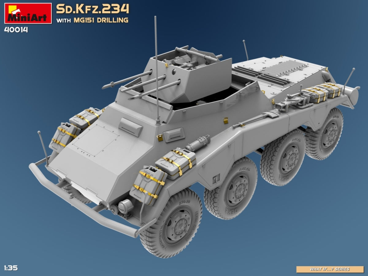 MiniArt 40014 Sd.Kfz.234 WITH MG151 DRILLING 1/35 – image 11