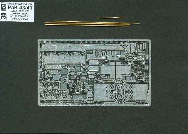 Aber 35157 German Pak 43/41 anti-tank gun part 1 basic set (AFV) (1/35)