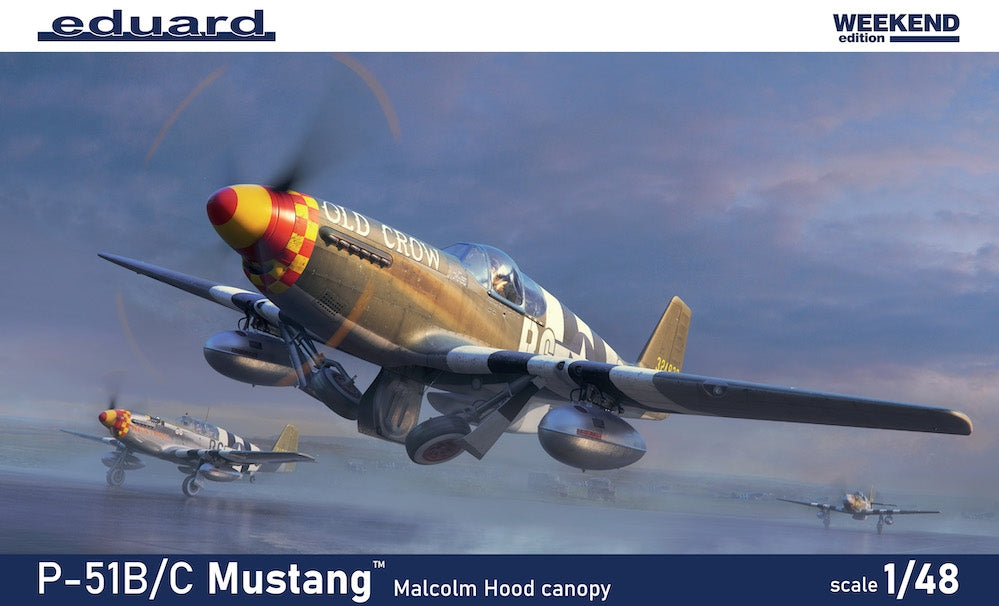Eduard 84214 North American P-51 B Mustang (Malcolm Hood) - Weekend Edition 1/48