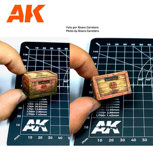 AK Interactive AK8230 LASER CUT WOODEN BOX 004 BIOHAZARD (3 UNITS) 1/35 – image 6