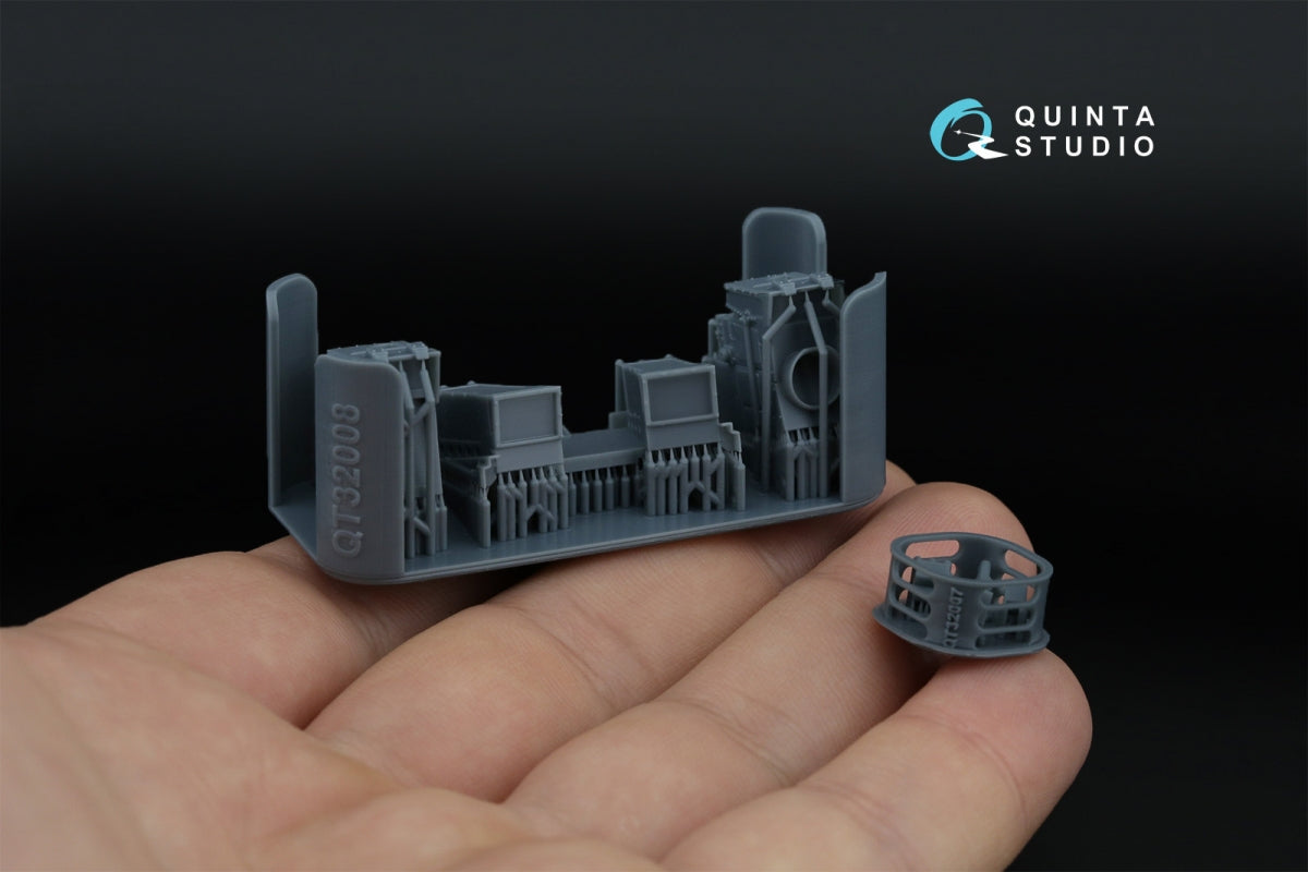 Intérieur imprimé en 3D et coloré sur papier décalcomanie (Italeri) pour Quinta Studio QD+32228 Tornado Gr.4 (avec pièces en résine imprimées en 3D) 1/32 – image 9