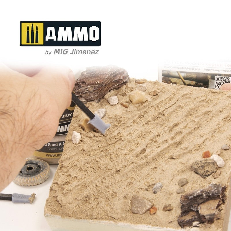 Ammo of Mig 2178 TERRAFORM Road Sand 100ml – image 2