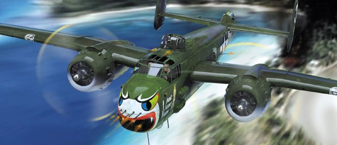 HK Models 01E03 B-25H Mitchell Gun Ship 1/32