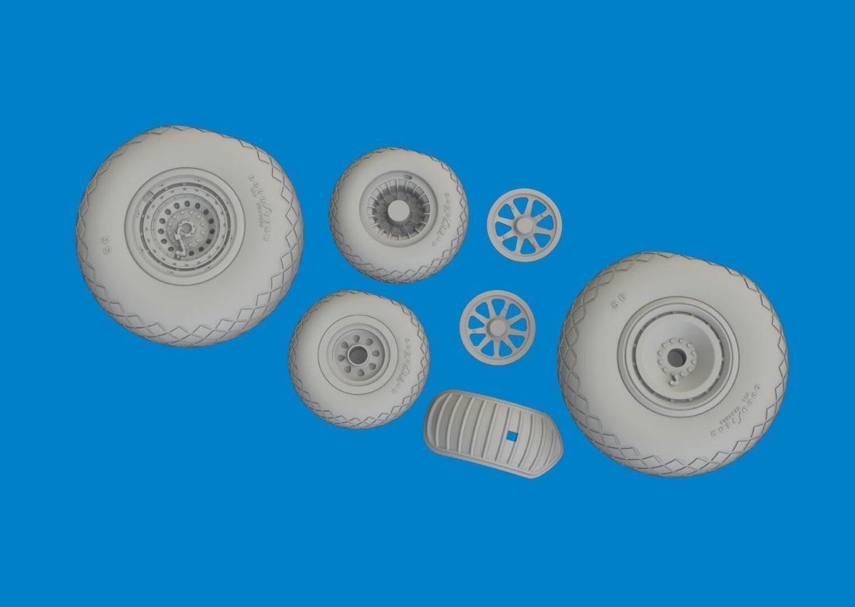 Eduard 6481113 B-24D wheels HOBBY BOSS 1/48 – image 3