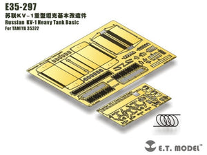ET Model E35-297 Russian KV-1 Heavy Tank Basic For TAMIYA 35372 1/35