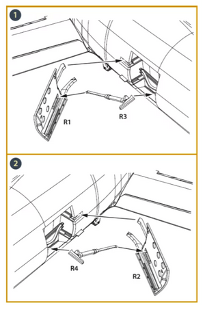 Clear Prop! CPA48051 F-86A air brakes for CP kits 1/48 – imagen 3
