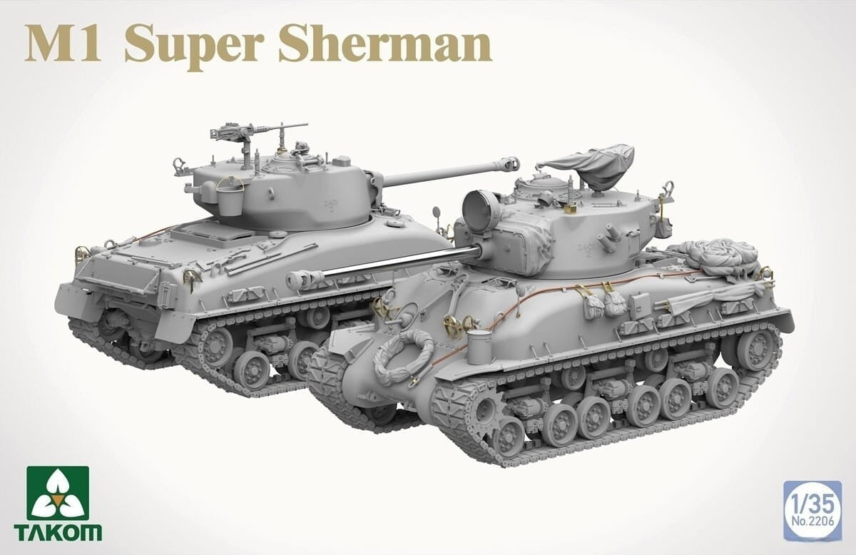 Takom 2206 M1 Super Sherman 1/35 – image 2