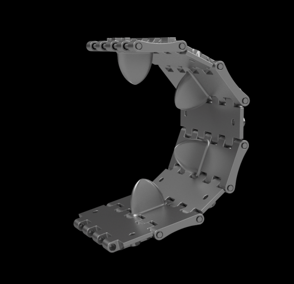 Panzer Art TR35-023 T-34 500mm Waffle pattern tracks (Early) 1/35 – immagine 3