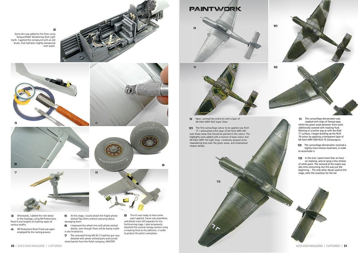 AK Interactive AK2914 ACES HIGH MAGAZINE ISSUE 08 CAPTURED! (English) – imagen 3