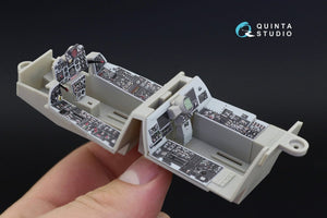 Quinta Studio QD32036 F-4D 3D-Printed &amp;amp; colored Interior on decal paper (Tamiya) 1/32 – Bild 3