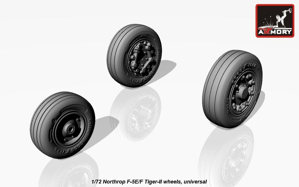 Armory Models AW72308 Canadian F-35 Lightning-II wheels 1/72 – Bild 2