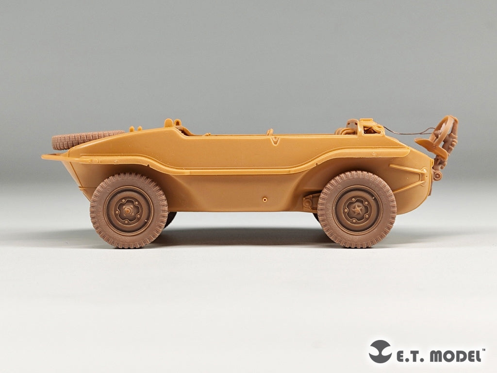 ET Model P35-135 WWII German Schwimmwagen Type166 Sagged wheels Narrow For TAMIYA Kit 1/35 – Bild 6