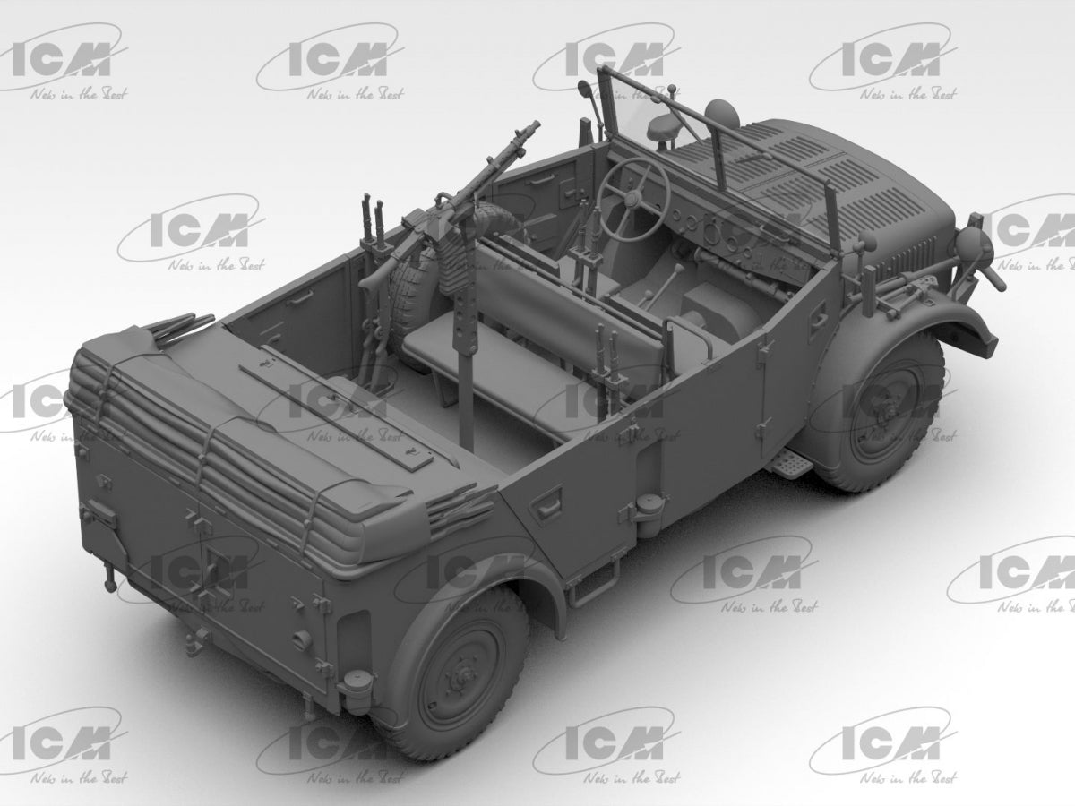 ICM 35502 Kfz.70 with MG 34 WWII German military vehicle 1/35 – image 5