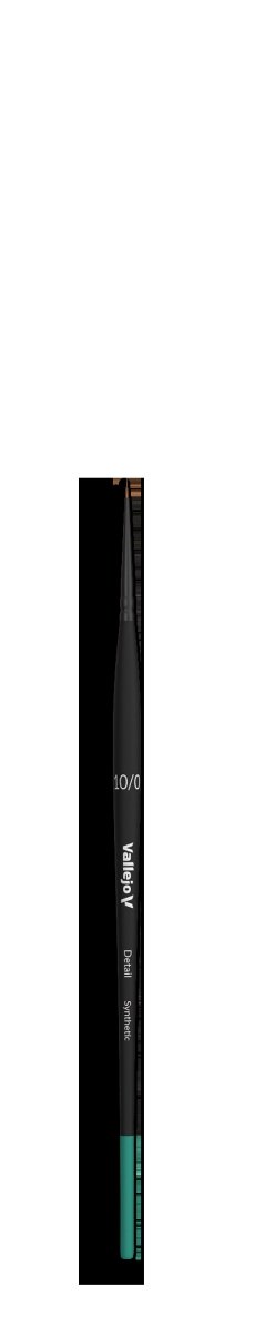 VALLEJO B02100 - Brush - Detail - Round Synthetic No. 10/0 – image 2