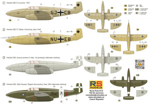 RS Models 92290 Heinkel He-280 V-3 1/72 – image 2