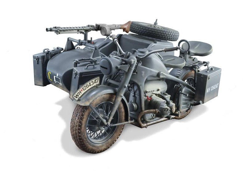 Italeri 7406 ZUNDAPP KS 750 with Sidecar 1/9 – image 2