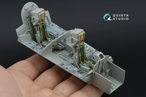 Quinta Studio QD+32231 Tornado ECR German 3D-Printed &amp;amp; colored Interior on decal paper (Italeri) (with 3D-printed resin parts) 1/32 – immagine 10