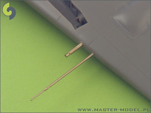 Master AM-48-017 Fw 190 A2 - A5 armament set (MG 17 barrel tips, MG FF barrels, MG 151 barrels in fairings) &amp;amp; Pitot Tube (1/48) – imagen 6
