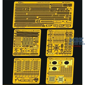 FlyHawk Model FH400001 RMS TITANIC Upgrade Parts for Academy 1/400 – obrázek 2