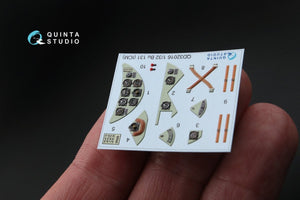 Quinta Studio QD32016 Bu 131 3D-Printed &amp;amp; coloured Interior on decal paper (for ICM kit) 1/32 – zdjęcie 2