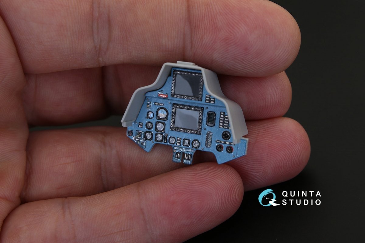 Quinta Studio QD32041 Su-30MKK 3D-Printed &amp;amp; colored Interior on decal paper (for Trumpeter kit) 1/32 – obrázek 11