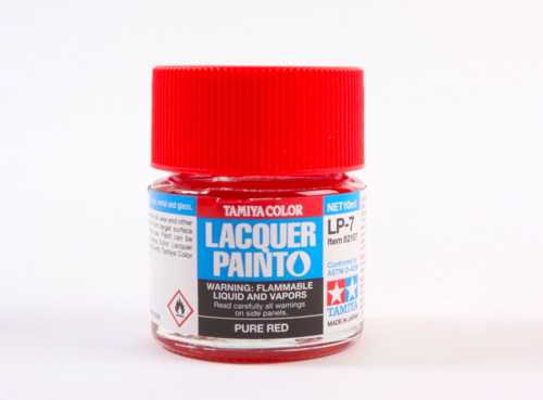 Tamiya 82107 LP-7 Pure red 10ml – Bild 3