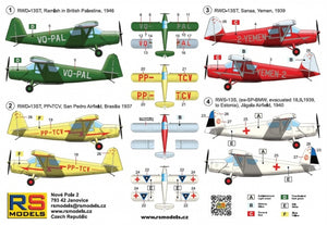 RS Models 92305 RWD-13S/ST "Middle East" Polish Touring Plane 1/72