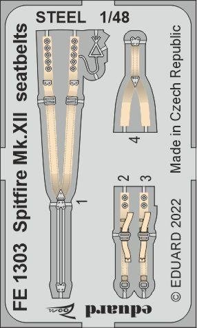 Eduard BIG49353 Spitfire Mk. XII AIRFIX 1/48 – immagine 5