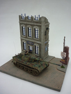 RT-Diorama 35197 Diorama-Base: &amp;quot;Street Corner&amp;quot; 1/35 – immagine 8