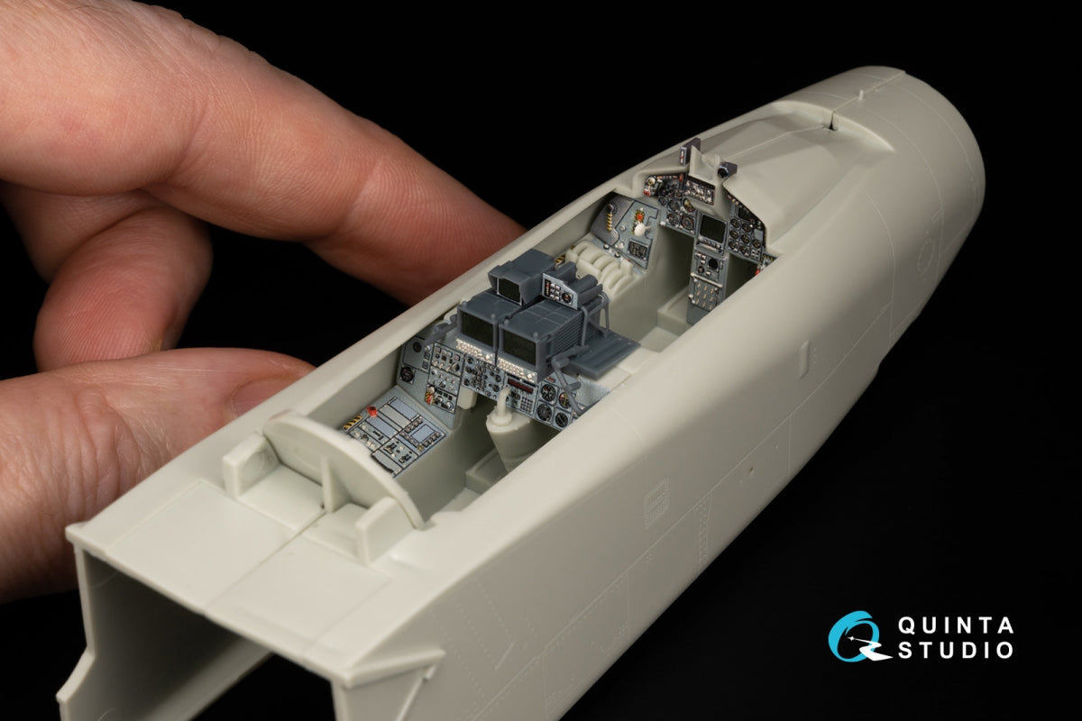 Quinta Studio QDS+48058 Tornado F.3 3D-Printed &amp;amp; colored Interior on decal paper (Revell) (small version) (with 3D-printed resin parts) 1/48 – image 9