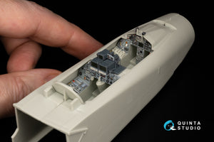 Quinta Studio QDS+48058 Tornado F.3 3D-Printed &amp;amp; colored Interior on decal paper (Revell) (small version) (with 3D-printed resin parts) 1/48 – image 9