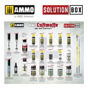 AMMO of Mig Jimenez 7726 SOLUTION BOX – WWII Luftwaffe Mid War Aircraft – image 4