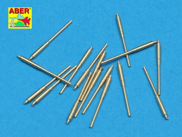 Aber 350L-14 Set of 16 pcs 105 mm SFLAK barrels SKC/33nt used in C/37 mount for German war ships 1/350