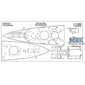 Wood Hunter W35094 HMS Prince of Wales (Trumpeter 80606) 1/350
