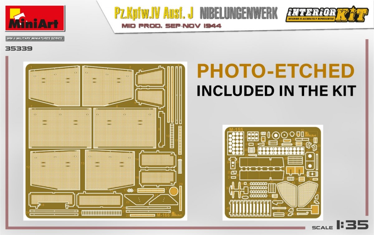 MiniArt 35339 Pz.Kpfw.IV Ausf. J Nibelungenwerk. MID PROD. SEP-NOV 1944 INTERIOR KIT 1/35 – image 4